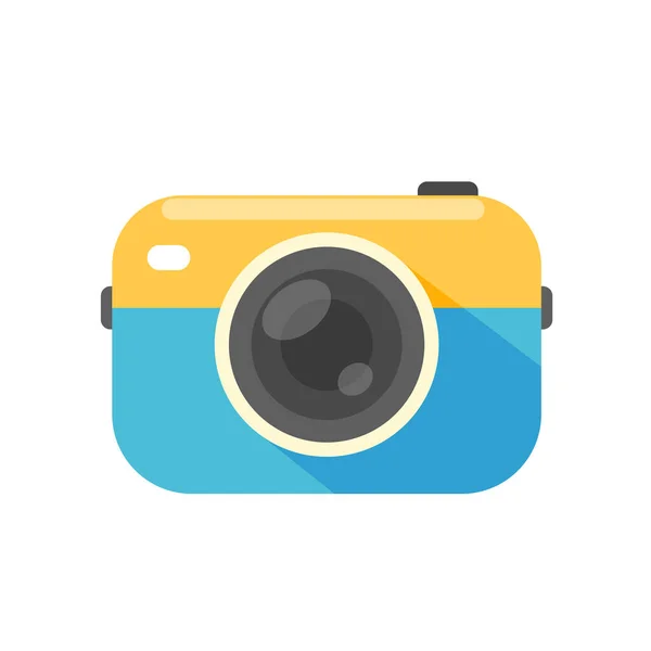 Fotoaparát Pro Zachycení Dobrých Vzpomínek Cestování — Stockový vektor