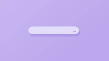 Asgari arama barı. Basit ve modern arama çubuğu tasarımı.