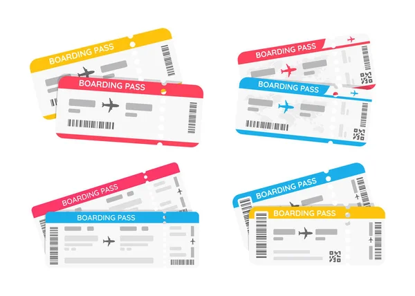 Pasaporte Documentos Viaje Para Los Funcionarios Inmigración Aeropuerto Antes Viajar — Vector de stock