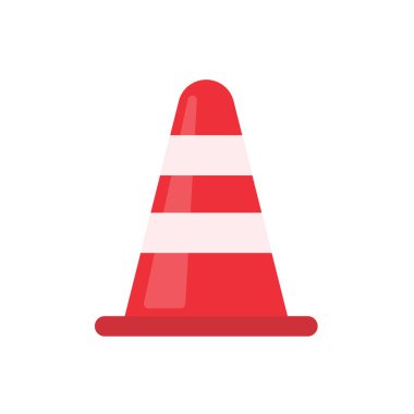 Traffic cones. Barrier cones divide the protective zone.