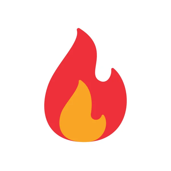 Fire Ball Flame Burning Fuel — ストックベクタ