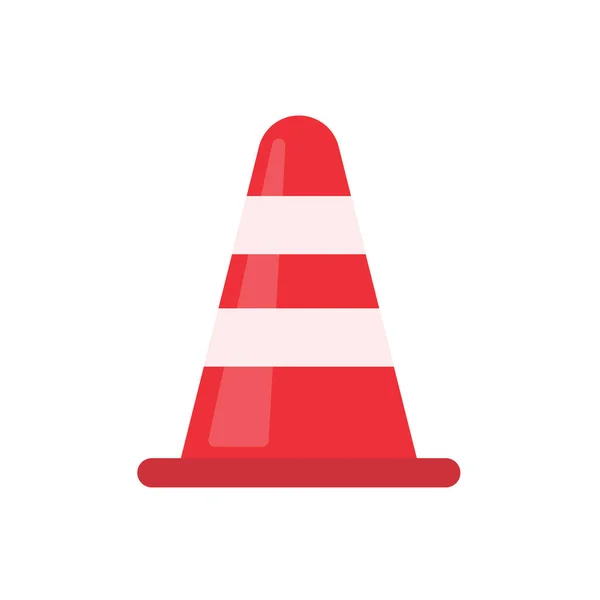 Traffic Cones Barrier Cones Divide Protective Zone — Wektor stockowy