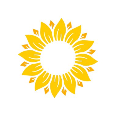 Yellow sunflowers bloom in spring. for decorating welcome sign