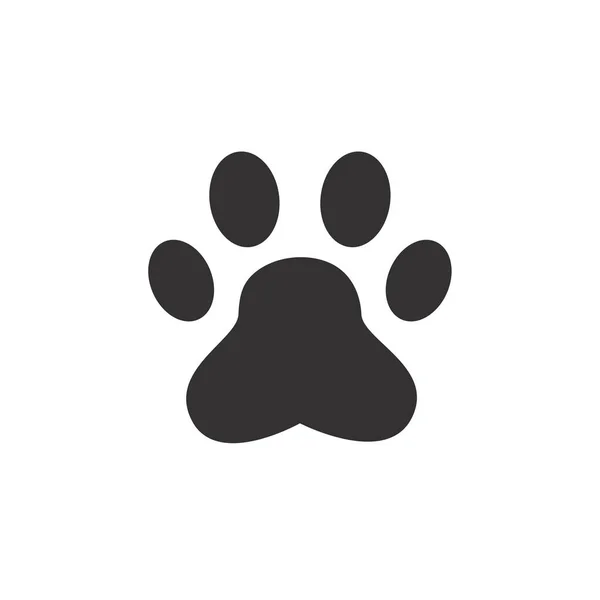 Dog Cat Paws Sharp Claws Cute Animal Footprints — Stockvektor