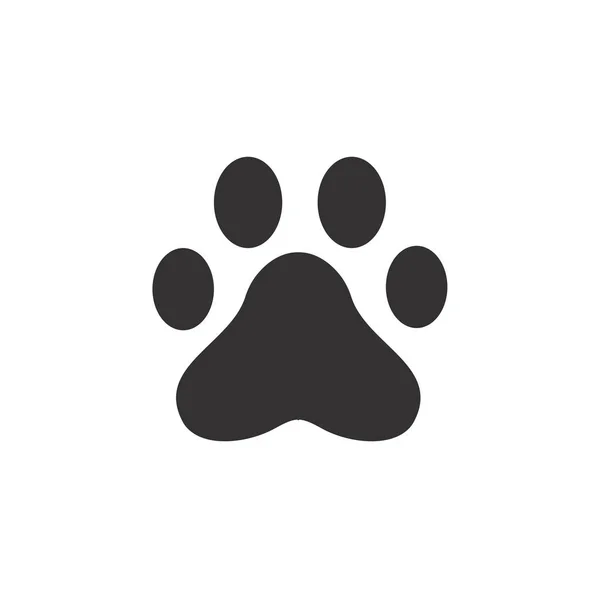 Dog Cat Paws Sharp Claws Cute Animal Footprints — Vettoriale Stock