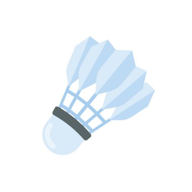 Spor salonundaki spor müsabakaları için badminton topu