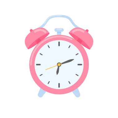 Gürültülü çalar saat alarmları uyanma zamanı ve zamanı.