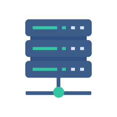 Veri merkezi sunucuları. Buluttaki büyük verilere bağlanılıyor. büyük miktarda veri depolama