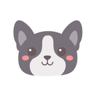 Farklı köpekler sevimli yüzler üretir..