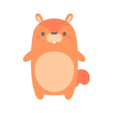 Dekorasyon çizelgesi için sevimli vahşi hayvan karikatürü metin çerçevesi