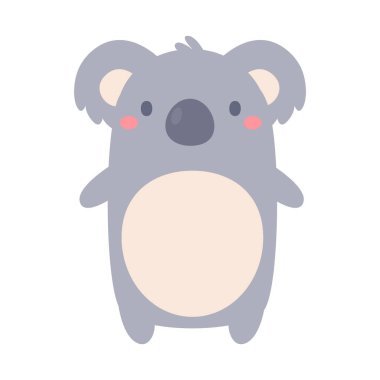 Dekorasyon çizelgesi için sevimli vahşi hayvan karikatürü metin çerçevesi