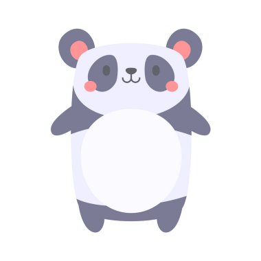 Dekorasyon çizelgesi için sevimli vahşi hayvan karikatürü metin çerçevesi