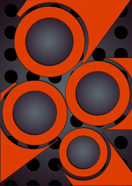 Colorful circles background — Stock Photo, Image