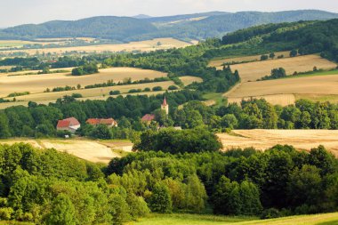 Yaz aylarında güzel köy