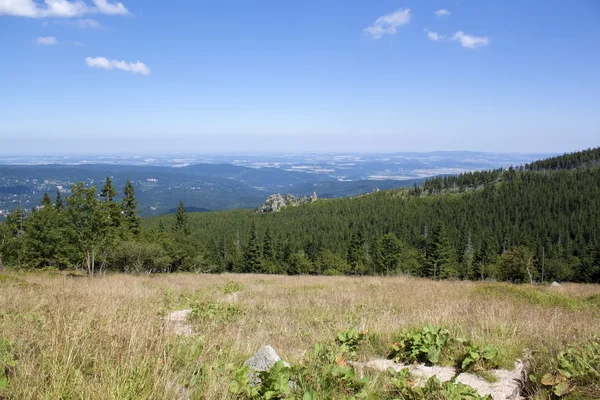 Horské trasy v Krkonoších — Stock fotografie