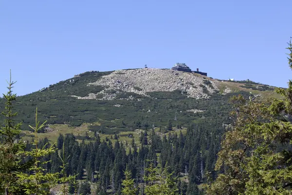 Karkonosze szrenica mount — Stok fotoğraf