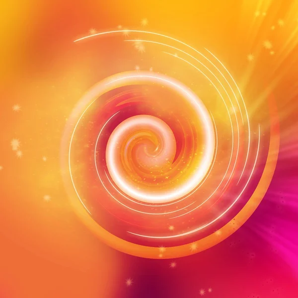 Abstract fire colors rotating swirl background — Stock Photo, Image