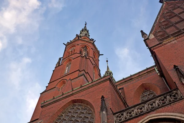 Katedrála svatého Petra a Pavla v legnica Polsko — Stock fotografie