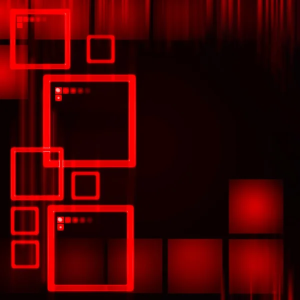 Hi-tech czerwone tło — Zdjęcie stockowe