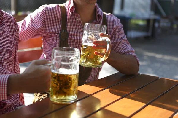 Biergarten — Stockfoto