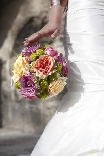 Brautstrauß Rosen — Stockfoto