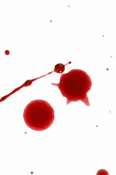 Blutstropfen — Stockfoto