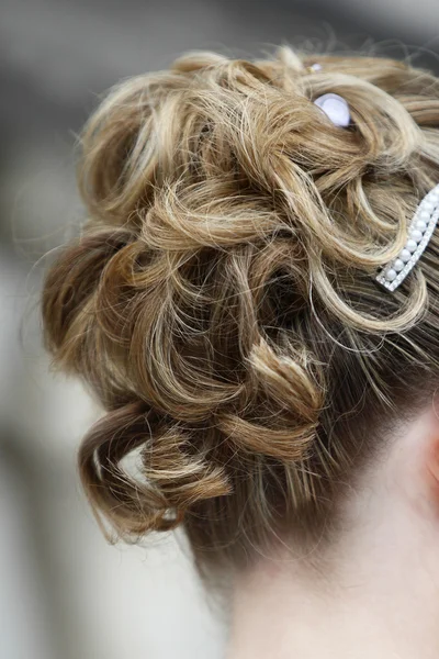 花嫁のヘアー スタイル — ストック写真