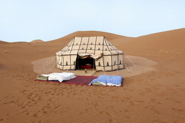 Miejsce do spania na pustyni — Zdjęcie stockowe