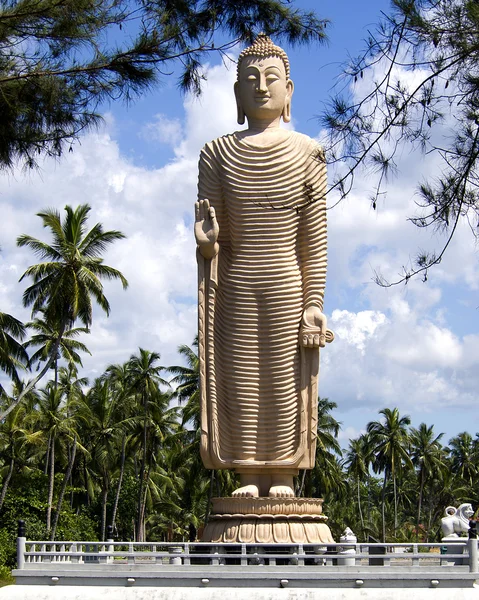 Buddha memorial i sri lanka — Stockfoto