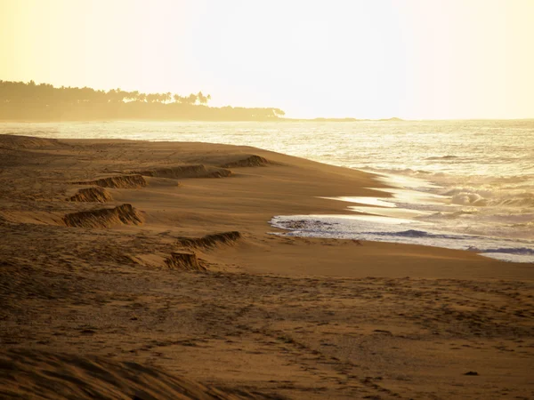 Lever de soleil à la plage — Photo