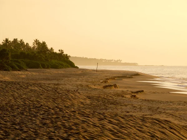 Lever de soleil à la plage — Photo