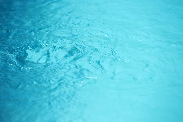 Close-up of blue water waves — Stock Photo, Image