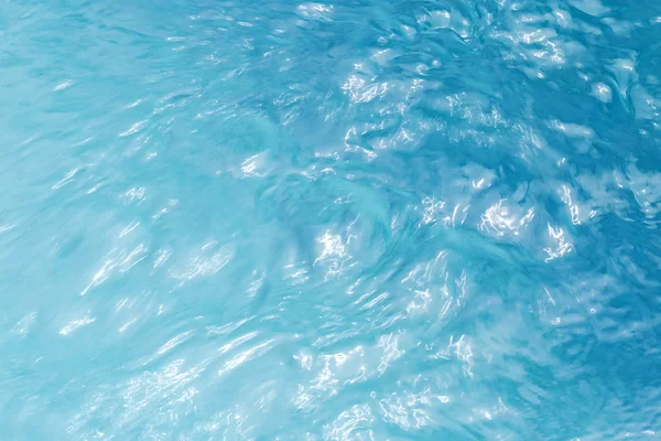 Close-up of blue water waves — Stock Photo, Image