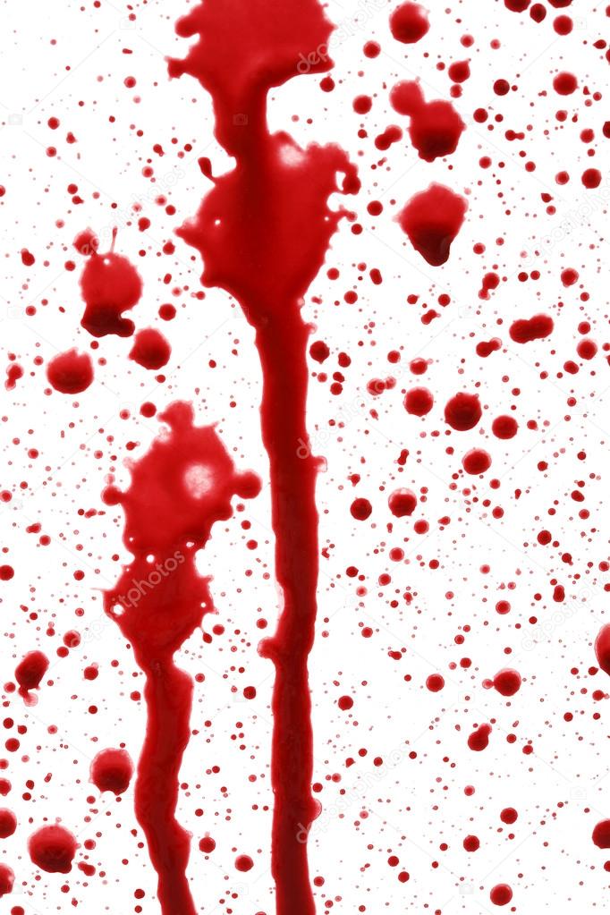 Drops of blood