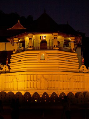 kandy, sri lanka, gece dişleri Tapınağı