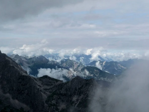Alpspitze Mountain Ferrata Garmisch Partenkirchen Βαυαρία Γερμανία Καλοκαίρι — Φωτογραφία Αρχείου