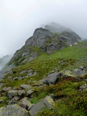Berlin yüksek yolu, Avusturya Tyrol 'da Zillertal Alpleri