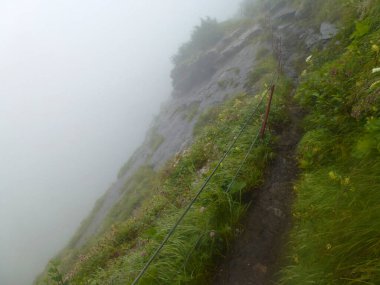 Berlin yüksek yolu, Avusturya Tyrol 'da Zillertal Alpleri