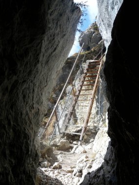 Brunnstein Dağı, Bavyera, Almanya 'da yürüyüş turu