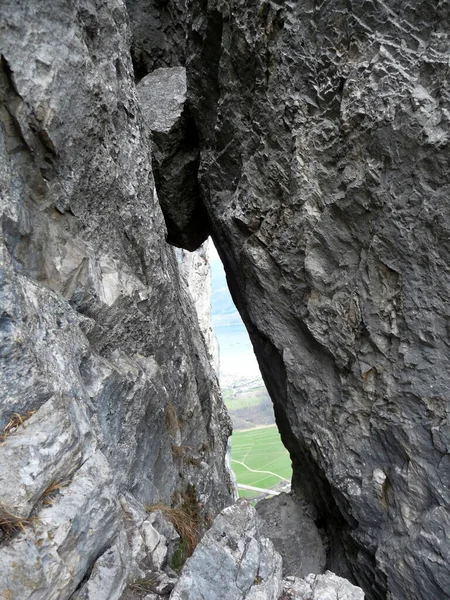 Drachenwand Ferrata Зальцбург Австрия — стоковое фото