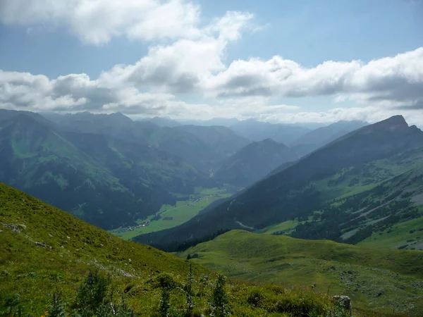 Przeprawa Przez Alpy Ammergau — Zdjęcie stockowe