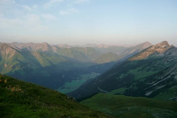 Mountain Crossing Ammergau Alps — Stock Photo, Image