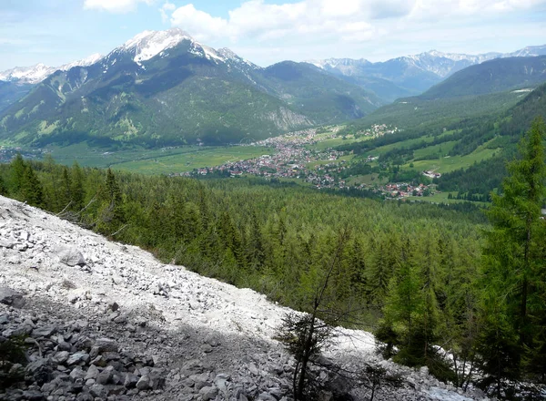 Bergwanderung Zum Seebensee Tirol Österreich — Stockfoto