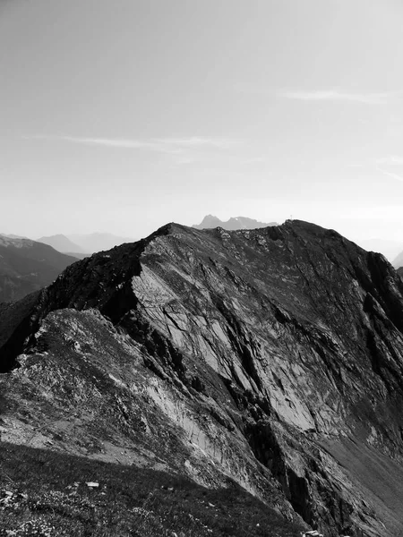 Gartnerwand Mountain Hiking Tirol Áustria — Fotografia de Stock