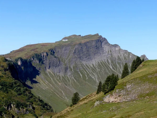 Hoher Ifen Tour Montaña Allgau Alps Baviera Alemania Otoño — Foto de Stock
