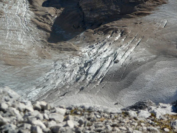 Ледник Шнифернер Юбилаумсграте Гору Цугшпитце Германия — стоковое фото