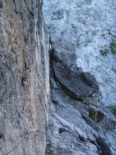 Koenigsjodler Vía Ferrata Berchtesgaden Alps Austria — Foto de Stock