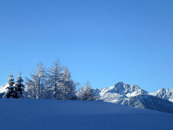 Зимний пеший тур на гору Фер-Фаль, Раггал, Австрия