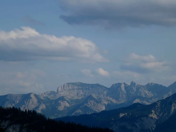 Альпинистский Тур Гору Феденштайн Бавария Германия — стоковое фото