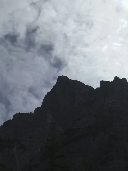 Kufstein Ferrata Através Face Norte Áustria Outono — Fotografia de Stock